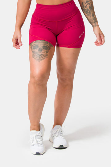 STING Aurora Envy Bike Shorts Burgundy